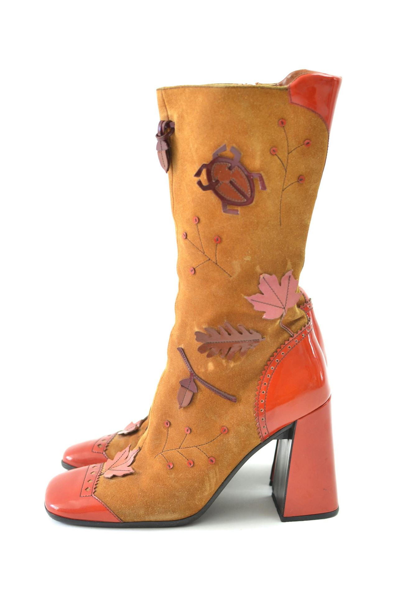 Tall Leather Riding Boot